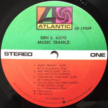 Charger l'image dans la galerie, Ben E. King : Music Trance (LP, Album, Spe)