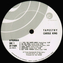 Laden Sie das Bild in den Galerie-Viewer, Carole King : Tapestry (LP, Album, RP, Pit)