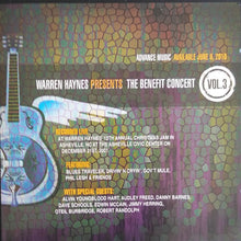 Load image into Gallery viewer, Various : Warren Haynes Presents: The Benefit Concert Volume 3 (2xCD, Advance, Album, Promo)