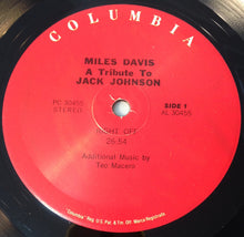 Load image into Gallery viewer, Miles Davis : A Tribute To Jack Johnson (LP, Album, RE)