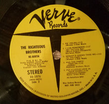 Laden Sie das Bild in den Galerie-Viewer, The Righteous Brothers : Re-Birth (LP, Promo)