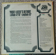 Laden Sie das Bild in den Galerie-Viewer, Yusef Lateef : Yusef Lateef's Detroit Latitude 42° 30' Longitude 83° (LP, Album, RI )
