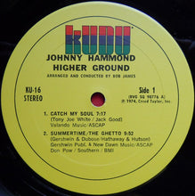Laden Sie das Bild in den Galerie-Viewer, Johnny Hammond : Higher Ground (LP, Album)