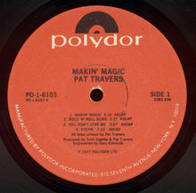Laden Sie das Bild in den Galerie-Viewer, Pat Travers : Makin' Magic (LP, Album, PRC)