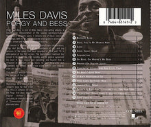 Load image into Gallery viewer, Miles Davis : Porgy And Bess (CD, Album, RE, RM)
