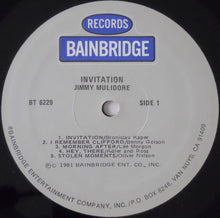 Charger l'image dans la galerie, Jim Mulidore : Invitation (LP)