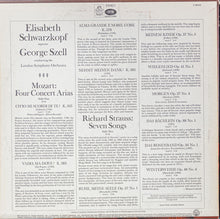Load image into Gallery viewer, Elisabeth Schwarzkopf, George Szell Conducting Richard Strauss / Mozart* / London Symphony Orchestra : Seven Songs / Four Concert Arias (LP, Album)