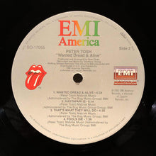 Load image into Gallery viewer, Peter Tosh : Wanted Dread & Alive (LP, Album, Jac)