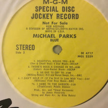 Load image into Gallery viewer, Michael Parks (3) : Blue (LP, Promo)