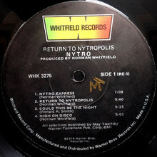 Load image into Gallery viewer, Nytro : Return To Nytropolis (LP, Album, Win)