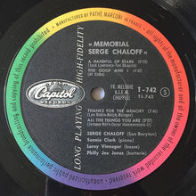 Load image into Gallery viewer, Serge Chaloff : Mémorial (LP, Album)