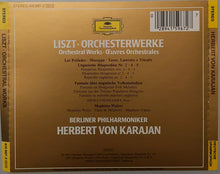 Charger l'image dans la galerie, Liszt* – Berliner Philharmoniker, Herbert von Karajan : Orchesterwerke (2xCD, Comp)