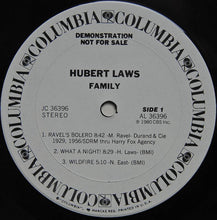 Laden Sie das Bild in den Galerie-Viewer, Hubert Laws : Family (LP, Album, Promo)