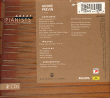 Charger l'image dans la galerie, André Previn : Gershwin/Mozart ; Poulenc/Shostakovich (2xCD, Comp)