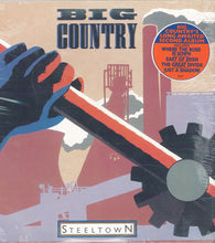 Laden Sie das Bild in den Galerie-Viewer, Big Country : Steeltown (LP, Album, Hau)