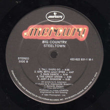 Laden Sie das Bild in den Galerie-Viewer, Big Country : Steeltown (LP, Album, Hau)