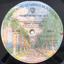 Load image into Gallery viewer, Various : Barry Lyndon (Music From The Soundtrack) (LP, Album, Promo)