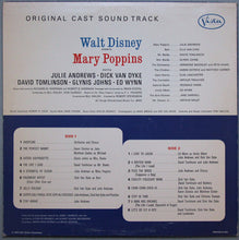 Load image into Gallery viewer, Various : Mary Poppins (Original Cast Sound Track) (LP, Album, RE, All)