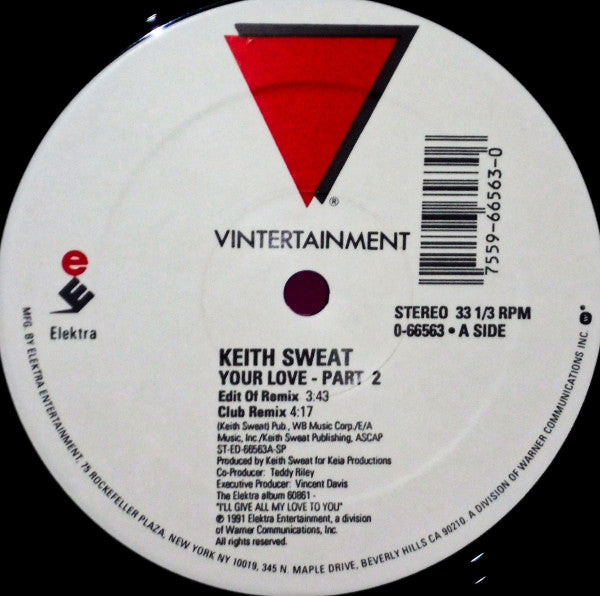 Keith Sweat - Your Love - Part 2 - LP
