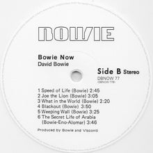 Load image into Gallery viewer, David Bowie : Bowie Now (LP, RSD, Comp, RE, Whi)