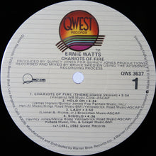 Laden Sie das Bild in den Galerie-Viewer, Ernie Watts : Chariots Of Fire (LP, Album, Jac)