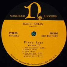 Load image into Gallery viewer, Scott Joplin - Joshua Rifkin : Piano Rags, Volume II (LP, Album)