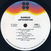 Load image into Gallery viewer, Kansas (2) : Leftoverture (LP, Album, San)