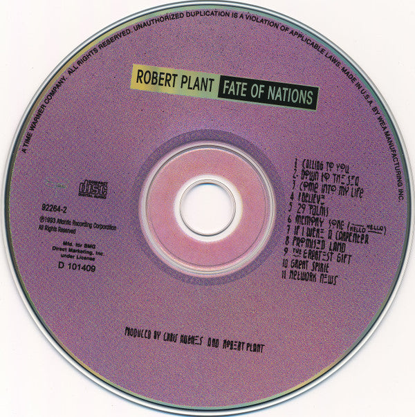 fate of nations robert plant album Robert Plant
