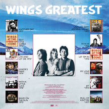 Charger l'image dans la galerie, Wings (2) : Wings Greatest (LP, Comp, Ltd, RE, RM, Blu)