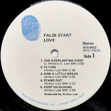 Laden Sie das Bild in den Galerie-Viewer, Love : False Start (LP, Album, Los)