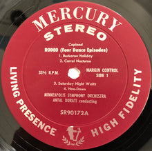 Charger l'image dans la galerie, Copland* - Antal Dorati, Minneapolis Symphony Orchestra : Rodeo • El Salon Mexico • Danzon Cubano (LP)