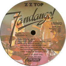 Load image into Gallery viewer, ZZ Top : Fandango! (LP, Album, Ter)