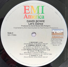 Laden Sie das Bild in den Galerie-Viewer, David Bowie : Let's Dance (LP, Album, Jac)