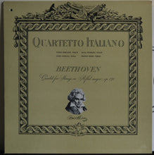 Load image into Gallery viewer, Beethoven*, Quartetto Italiano : Quartet For Strings In B Flat Major, Op. 130 (LP, Album, Mono)