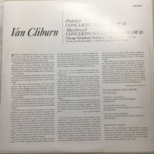 Load image into Gallery viewer, Van Cliburn, Chicago Symphony Orchestra, Walter Hendl, Prokofieff* / MacDowell* : Concerto No. 3 / Concerto No. 2 (LP, Mono)