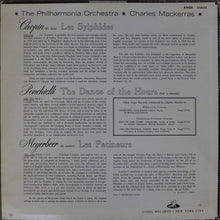 Charger l'image dans la galerie, Chopin* / Meyerbeer* / Ponchielli* : Sir Charles Mackerras - Philharmonia Orchestra : Les Sylphides/Les Patineurs/Dance of the Hours (LP)