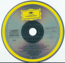 Load image into Gallery viewer, Mozart*, Itzhak Perlman, Daniel Barenboim : Sonaten Für Klavier Und Violine = Sonatas For Piano And Violin KV 376 & KV 377 • 12 Variationen KV 359 • 6 Variationen KV 360 (CD)