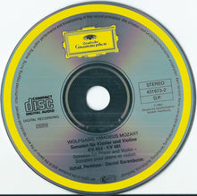 Load image into Gallery viewer, Mozart*, Itzhak Perlman ∙ Daniel Barenboim : Sonaten Für Klavier Und Violine (Sonatas For Piano And Violin K.454 & K.481) (CD)