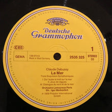 Load image into Gallery viewer, Claude Debussy / Albert Roussel, Cotelle Suzanne*, Orchester Lamoureux, Paris*, Igor Markevitch : La Mer / Danse Sacrée Et Danse Profane / Bacchus Et Ariane (2nd Suite) (LP, RE)