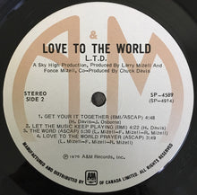 Laden Sie das Bild in den Galerie-Viewer, L.T.D. : Love To The World (LP, Album)