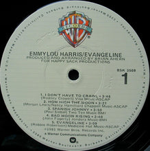 Laden Sie das Bild in den Galerie-Viewer, Emmylou Harris : Evangeline (LP, Album, Jac)