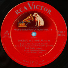 Load image into Gallery viewer, Brahms* - Reiner*, Chicago Symphony*, Gilels* : Brahms Concerto No.2 (LP, Album, Mono, RE)