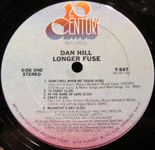 Load image into Gallery viewer, Dan Hill : Longer Fuse (LP, Album, San)