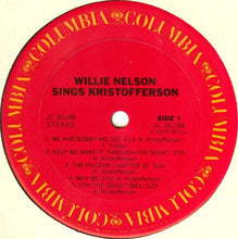 Load image into Gallery viewer, Willie Nelson : Willie Nelson Sings Kristofferson (LP, Album, Ter)