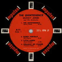 Laden Sie das Bild in den Galerie-Viewer, Quincy Jones And His Orchestra : The Quintessence (LP, Album, Mono)