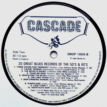 Load image into Gallery viewer, Various : 20 Great Blues Recordings Of The 50's And 60's (LP, Comp)