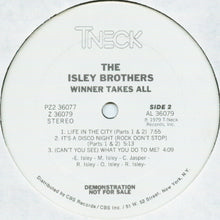 Load image into Gallery viewer, The Isley Brothers : Winner Takes All (2xLP, Album, Promo)
