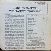 Charger l'image dans la galerie, The Ramsey Lewis Trio : Hang On Ramsey! (LP, Album, Ind)