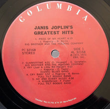 Laden Sie das Bild in den Galerie-Viewer, Janis Joplin : Janis Joplin's Greatest Hits (LP, Comp, RE)