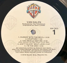 Load image into Gallery viewer, Van Halen : Van Halen (LP, Album, RE, RP, Jac)